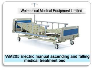 WM25 Electric Manual Ascending Descending Medical Bed